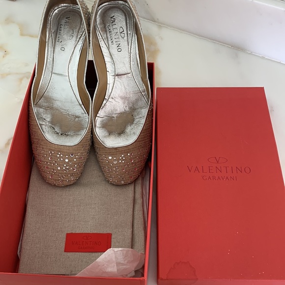 Valentino crystal embellished flats - Picture 7 of 12
